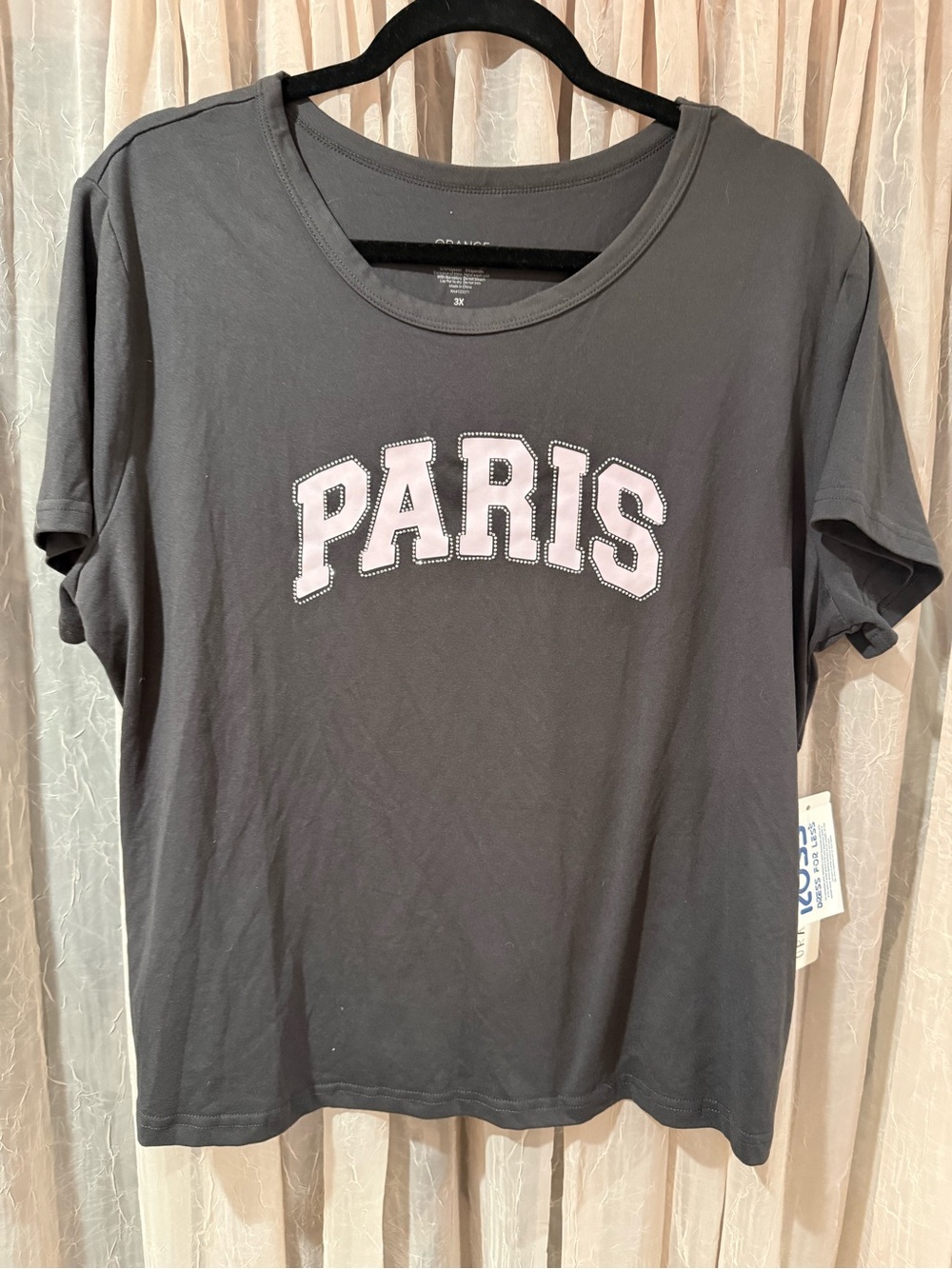 NWT Women's Paris Graphic Tee - Black